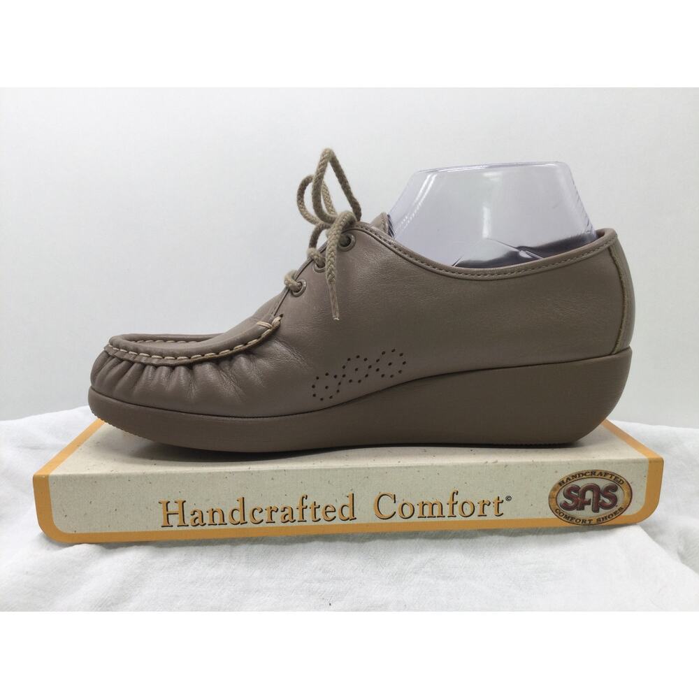 SAS Siesta Lace Up Loafer Womens 8.5N Comfort Shoes New